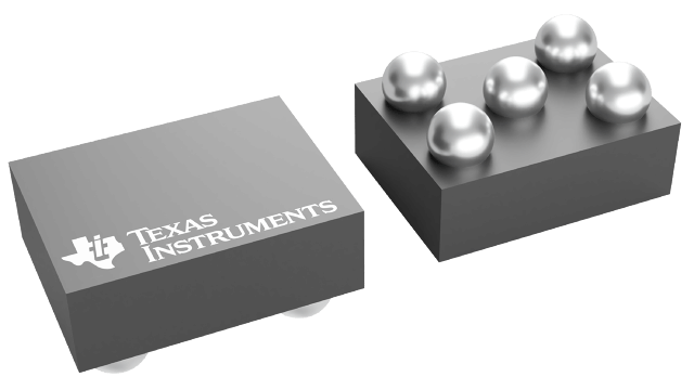 LP3985ITL-2.5/NOPB — Manufacturer package reference image, DSBGA (YZR)
