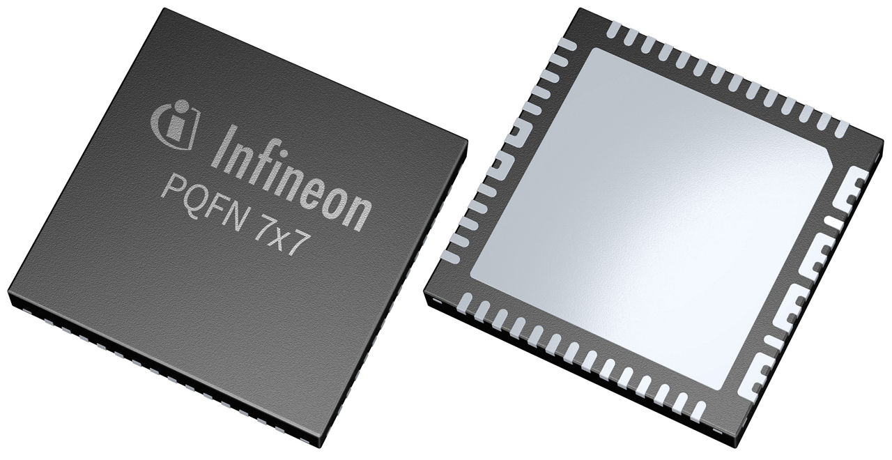 IRPS5401MTRPBF — Manufacturer package reference image, QFN 7X7 56L