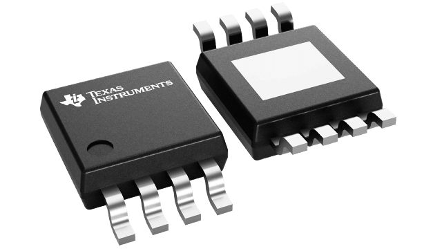 TPS7A4101DGNT — Manufacturer package reference image, HVSSOP (DGN)