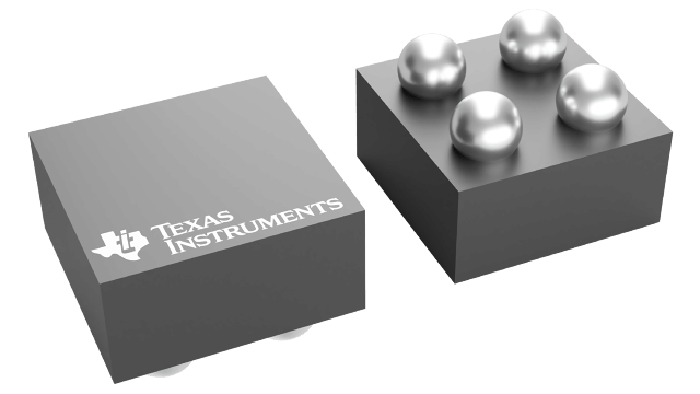 LP5907A28YKMR — Manufacturer package reference image, DSBGA (YKM)