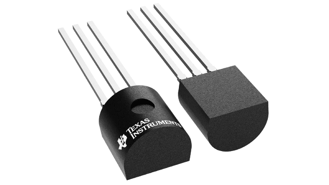 TLV431BCLPR — Manufacturer package reference image, TO-92 (LP)