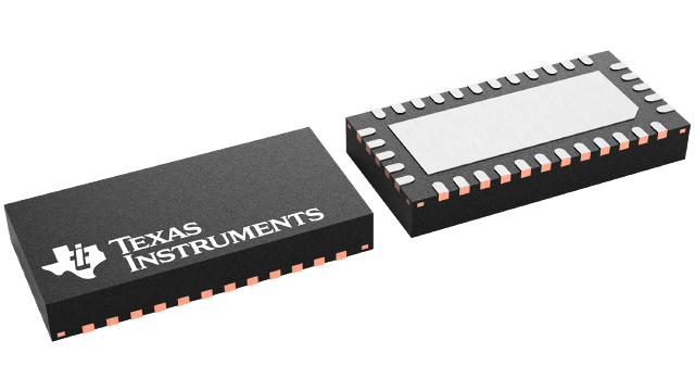 BQ24765RUVT — Manufacturer package reference image, VQFN (RUV)