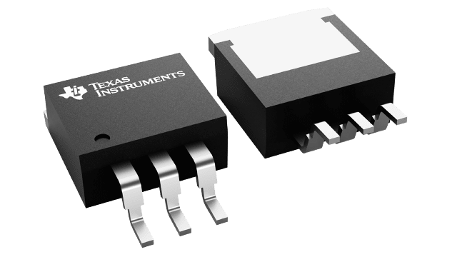 LM1117S-ADJ/NOPB — Manufacturer package reference image, TO-263 (KTT)