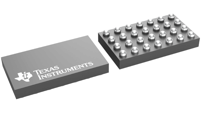 BQ51050BYFPR — Manufacturer package reference image, DSBGA (YFP)