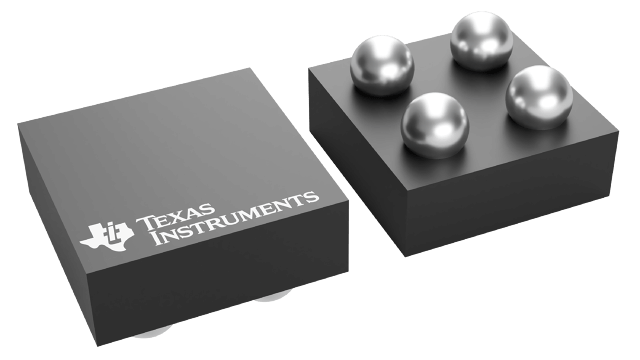 TPS7A0508PYKAR — Manufacturer package reference image, DSBGA (YKA)