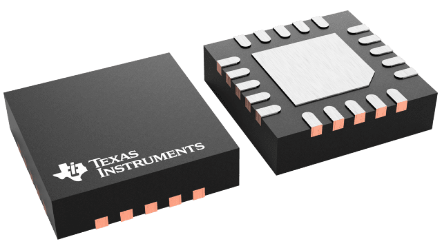 TPS51916RUKT — Manufacturer package reference image, WQFN (RUK)