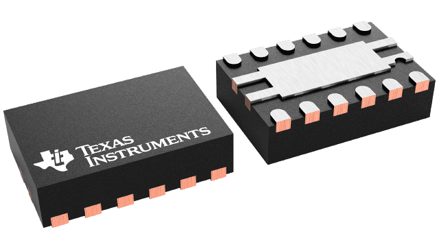 TPS62745DSST — Manufacturer package reference image, WSON (DSS)