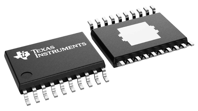 TPS26631PWPR — Manufacturer package reference image, HTSSOP (PWP)
