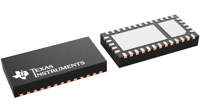 TPS24751RUVT — Manufacturer package reference image, VQFN (RUV)