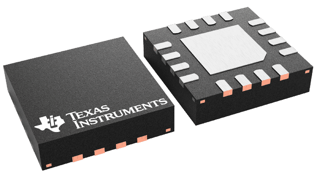 TPS65281RGVR — Manufacturer package reference image, VQFN (RGV)