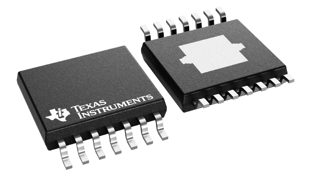 TPS54626PWP — Manufacturer package reference image, HTSSOP (PWP)