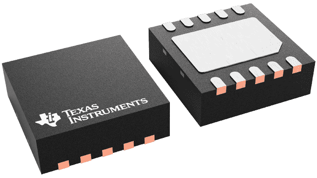 TPS71202DRCR — Manufacturer package reference image, VSON (DRC)