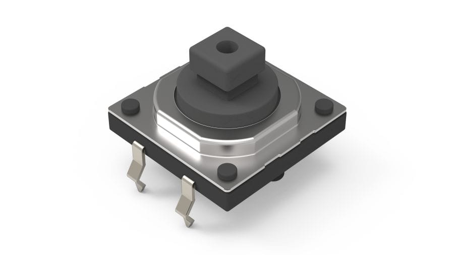 SKQEAAA010 — Manufacturer product reference image, 12.0×12.0×7.3mm