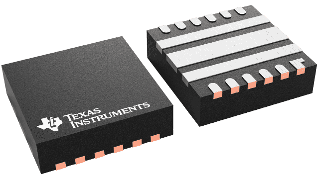 TPS54020RUWR — Manufacturer package reference image, VQFN-HR (RUW)