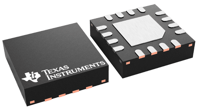 TPS55010RTER — Manufacturer package reference image, WQFN (RTE)
