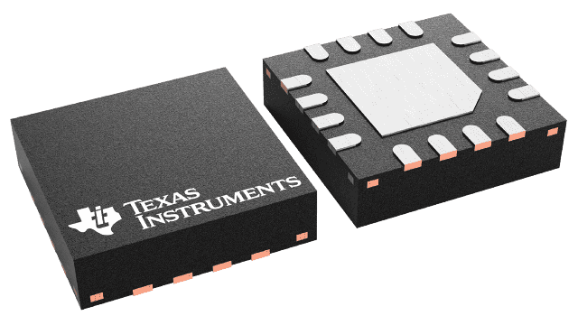 TPS2541RTER — Manufacturer package reference image, WQFN (RTE)