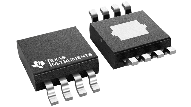 TPS2000EDGNR — Manufacturer package reference image, HVSSOP (DGN)