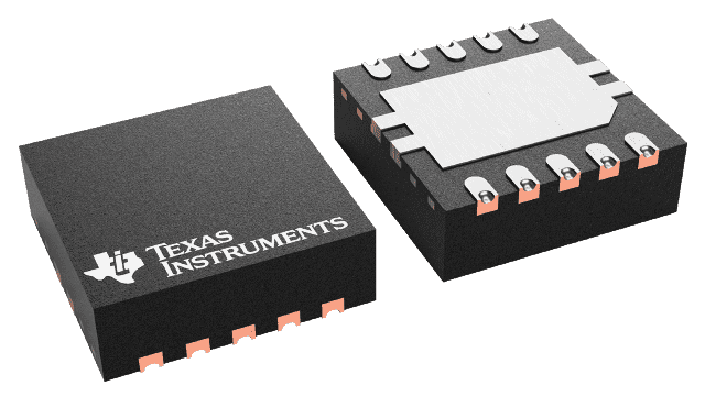 TPS74801QWDRCRQ1 — Manufacturer package reference image, VSON (DRC)