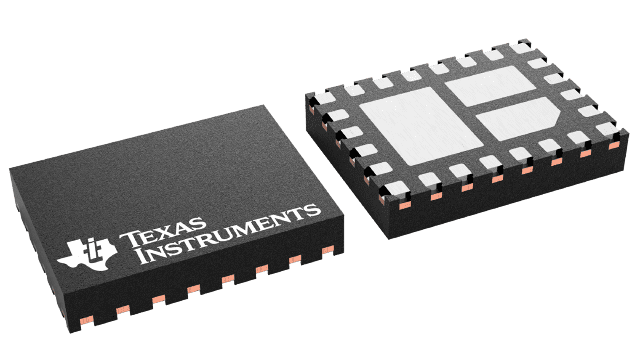 TPS62875QWRZVRQ1 — Manufacturer package reference image, WQFN-FCRLF (RZV)
