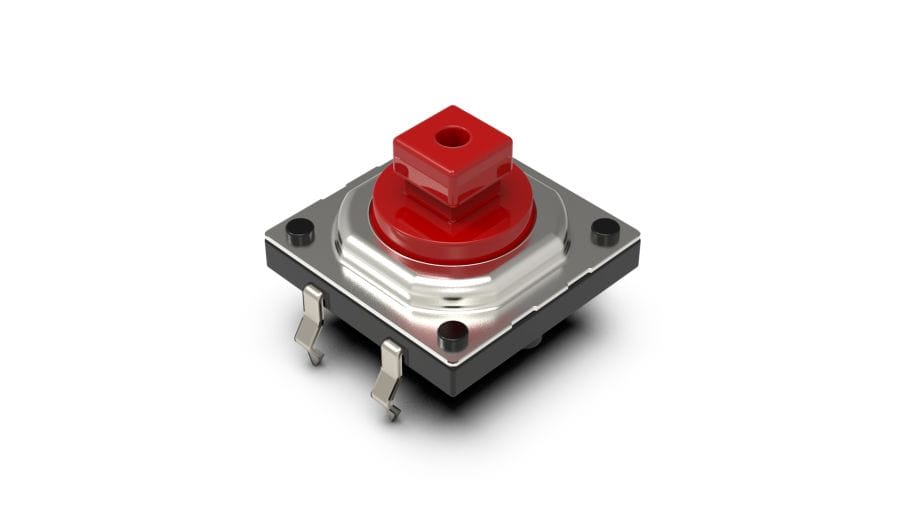 SKQEACA010 — Manufacturer product reference image, 12.0×12.0×7.3mm