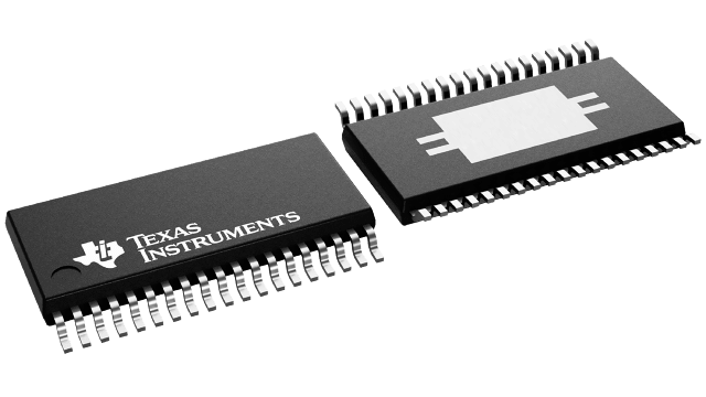 TPS8802DCPR — Manufacturer package reference image, HTSSOP (DCP)