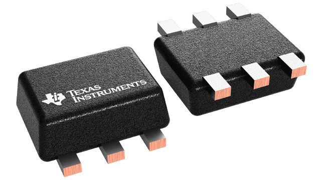 TPS563202SDRLR — Manufacturer package reference image, SOT-5X3 (DRL)