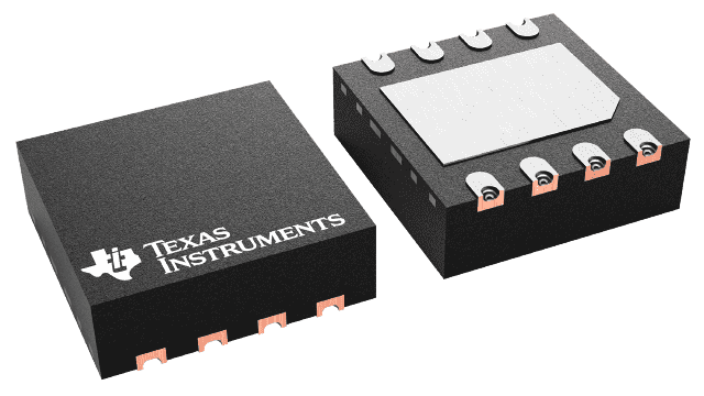 TPS78401QWDRBRQ1 — Manufacturer package reference image, VSON (DRB)