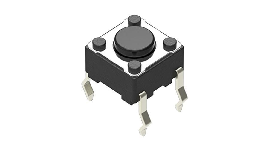 SKHHAJA010 — Manufacturer product reference image, 6.0×6.0×4.3mm