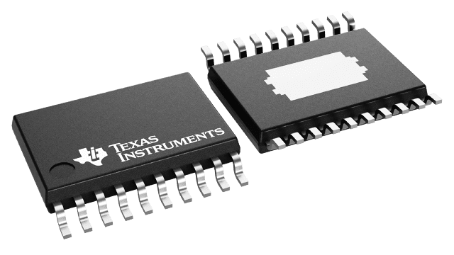 TPS23770PWP — Manufacturer package reference image, HTSSOP (PWP)