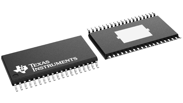 TPS43333QDAPRQ1 — Manufacturer package reference image, HTSSOP (DAP)