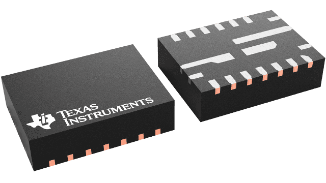 TPS548B27RYLR — Manufacturer package reference image, VQFN-FCRLF (RYL)