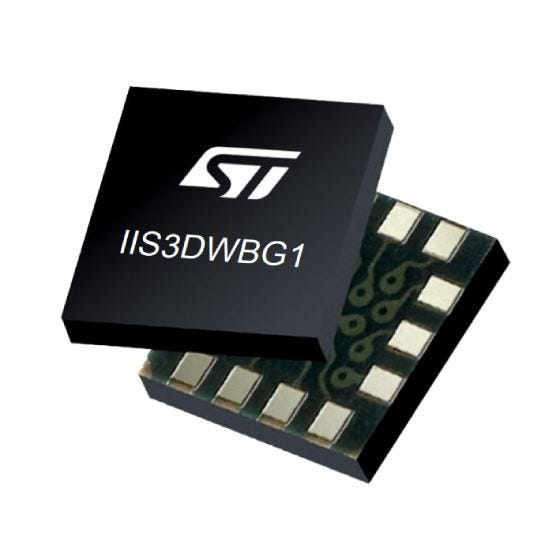 ISM330DLCTR — Manufacturer package reference image, LGA 14L 2.5x3x0.86 mm