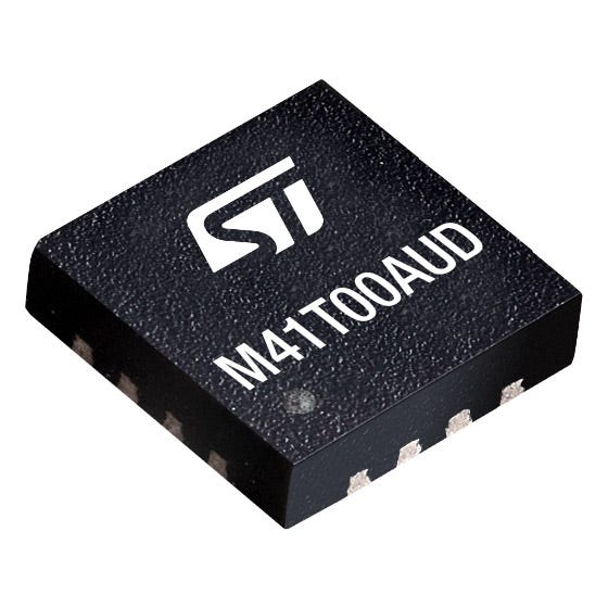 M41T00AUDD1F — Manufacturer package reference image, QFN-16L P 0.5 mm