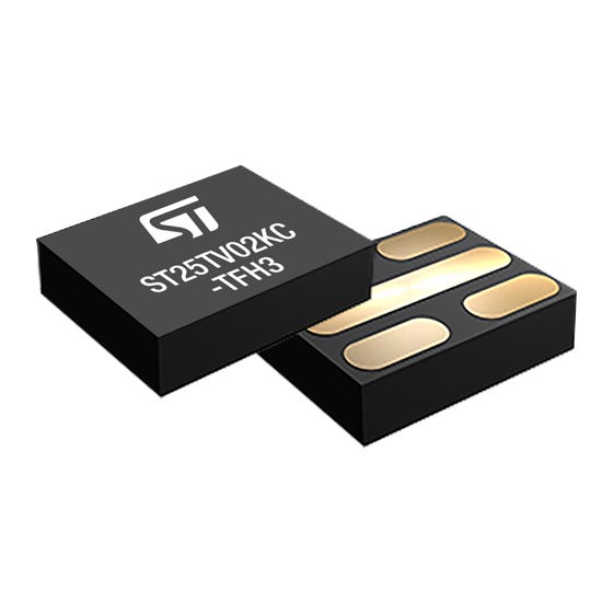 ST25TA02KB-DC6H5 — Manufacturer package reference image, UFDFPN5