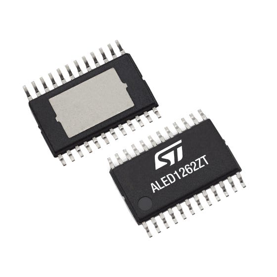 ALED1642GWXTTR — Manufacturer package reference image, HTSSOP24
