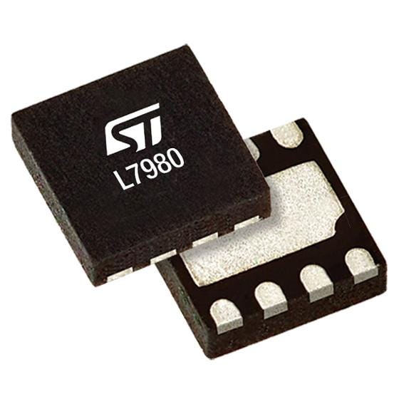 L7980TR — Manufacturer package reference image, DFN8 3x3