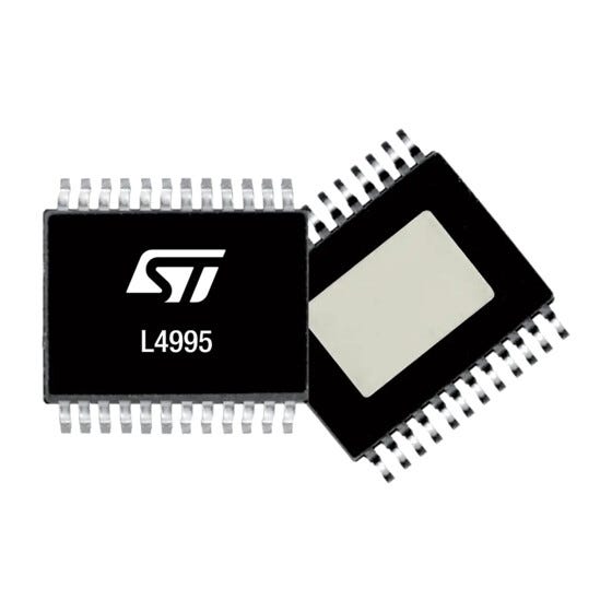 IPS1024HK — Manufacturer package reference image, PowerSSO 24