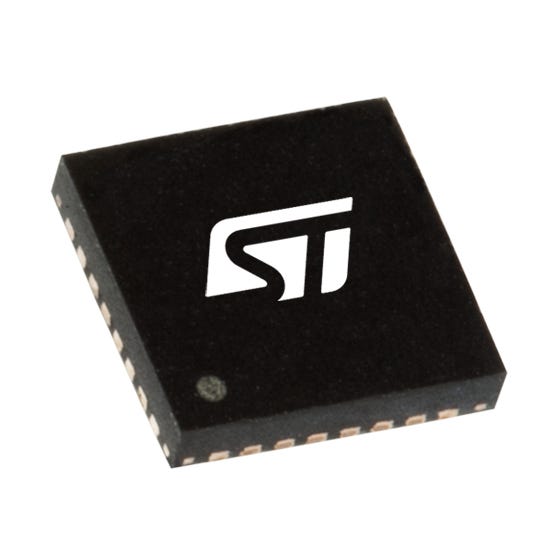 BLUENRG-MSQTR — Manufacturer package reference image, VFQFPN32 5X5X0.9 3.6X3.6EP 0.5P