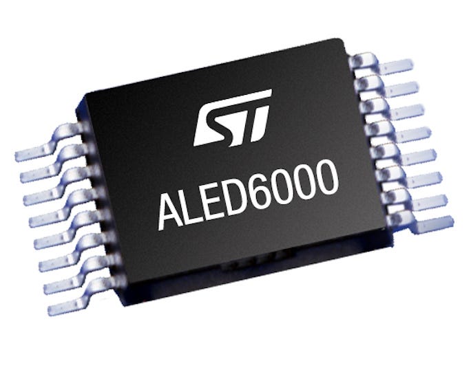 ALED6000PHTR — Manufacturer package reference image, HTSSOP16