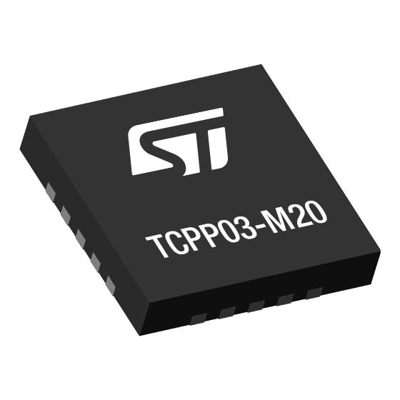 TCPP03-M20 — Manufacturer package reference image, QFN-20L