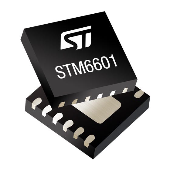 SRC0CS25D — Manufacturer package reference image, DFN12 2X3X0.75