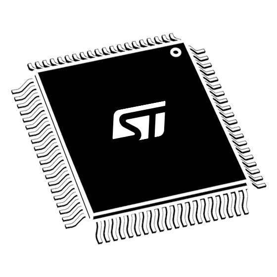 STM8AL318ATCY — Manufacturer package reference image, LQFP 80 14x14x1.4 mm