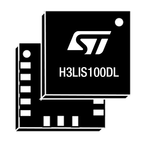 H3LIS100DLTR — Manufacturer package reference image, LGA 16L 3.0x3.0x1 mm