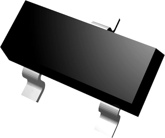 BAT54CWFILMY — Manufacturer package reference image, SOT-323