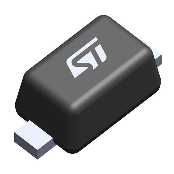 ESDA12-1K — Manufacturer package reference image, SOD-523