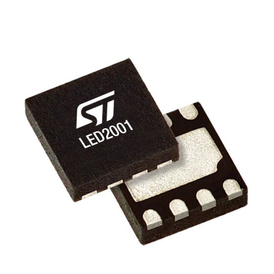 LED2001PUR — Manufacturer package reference image, VFDFPN 8 4x4x1.0