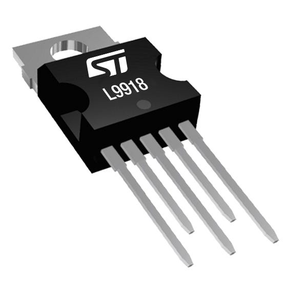 L9918 — Manufacturer package reference image, PENTAWATT 5