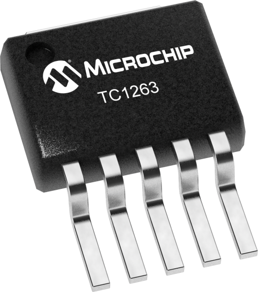 TC1263-2.5VETTR — Manufacturer package reference image, DDPAK-5