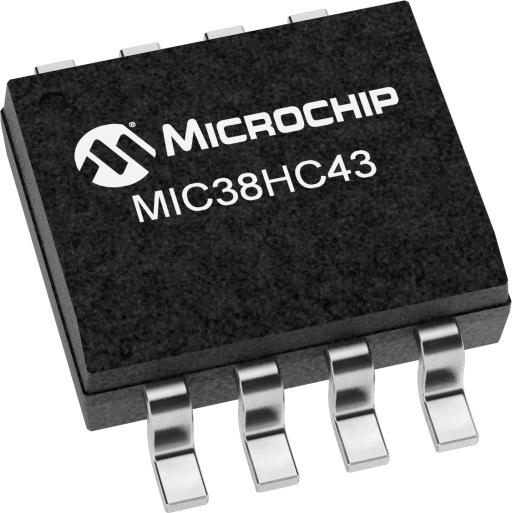 MIC38HC43YM — Manufacturer package reference image, SOIC-8