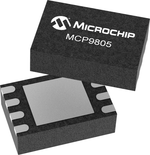 MCP9805T-BE/MC — Manufacturer package reference image, DFN-8